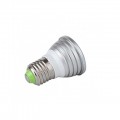 Free Shipping  E27 3W 150LM RGB Light LED Spot Bulb (110-240V)